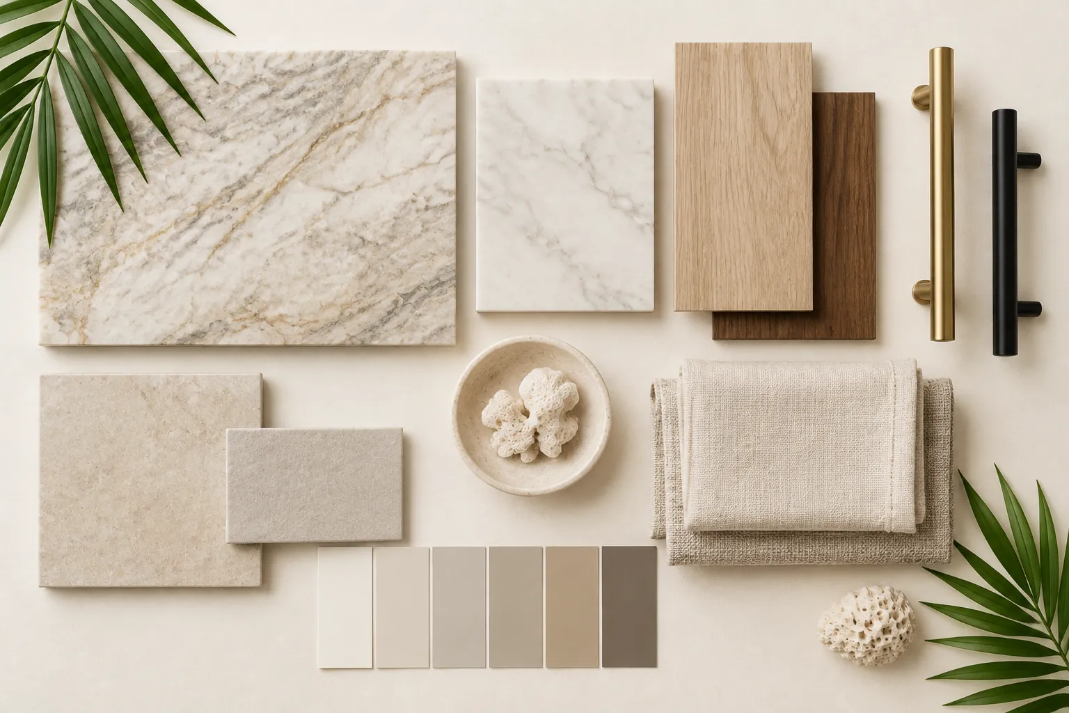Original South Florida renovation materials and planning studio