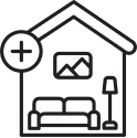 Home Addition Icon