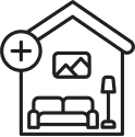 Home Addition Icon
