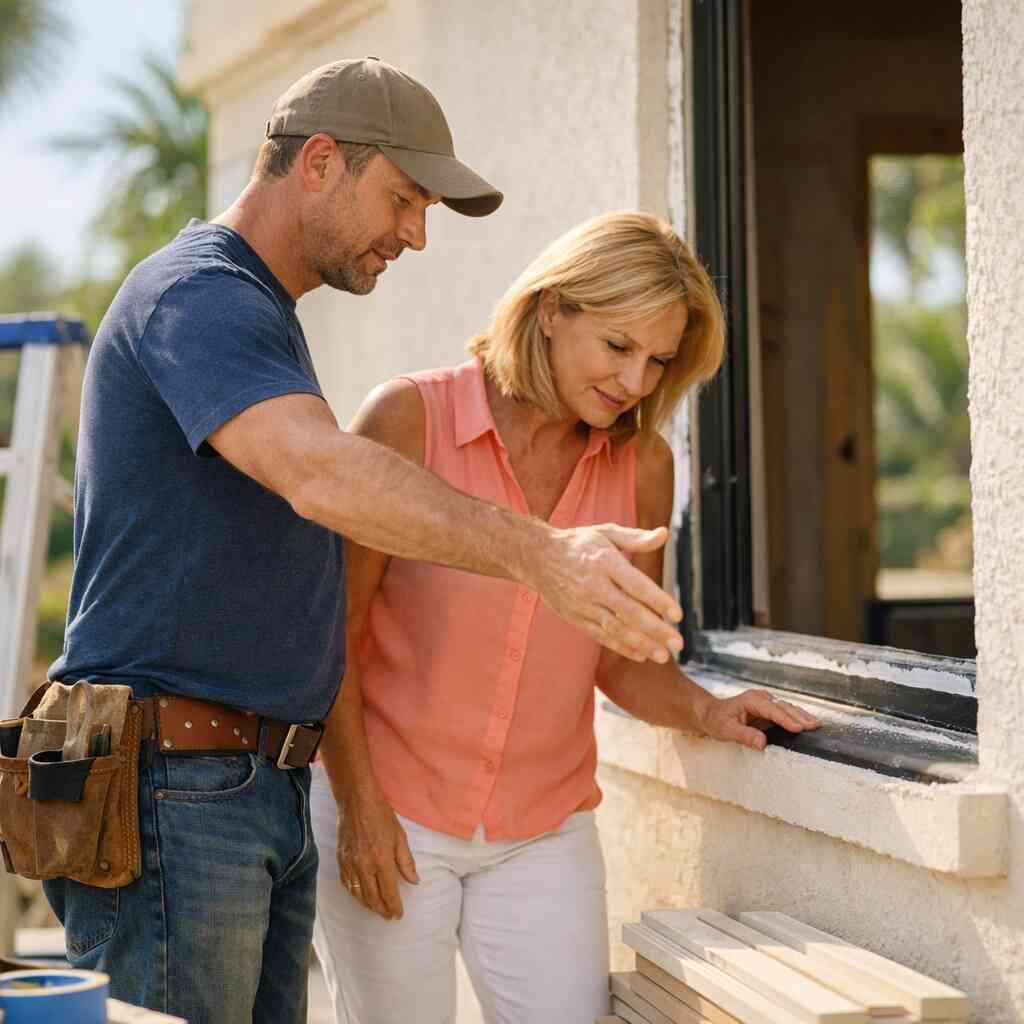 Where a Boca Raton construction manager should stage deliveries to avoid weather damage — Boca Raton Renovation Contract