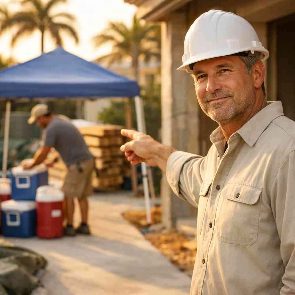 How eye ear and hand protection change when crews are cutting grinding or demoing — Boca Raton Renovation Contractor