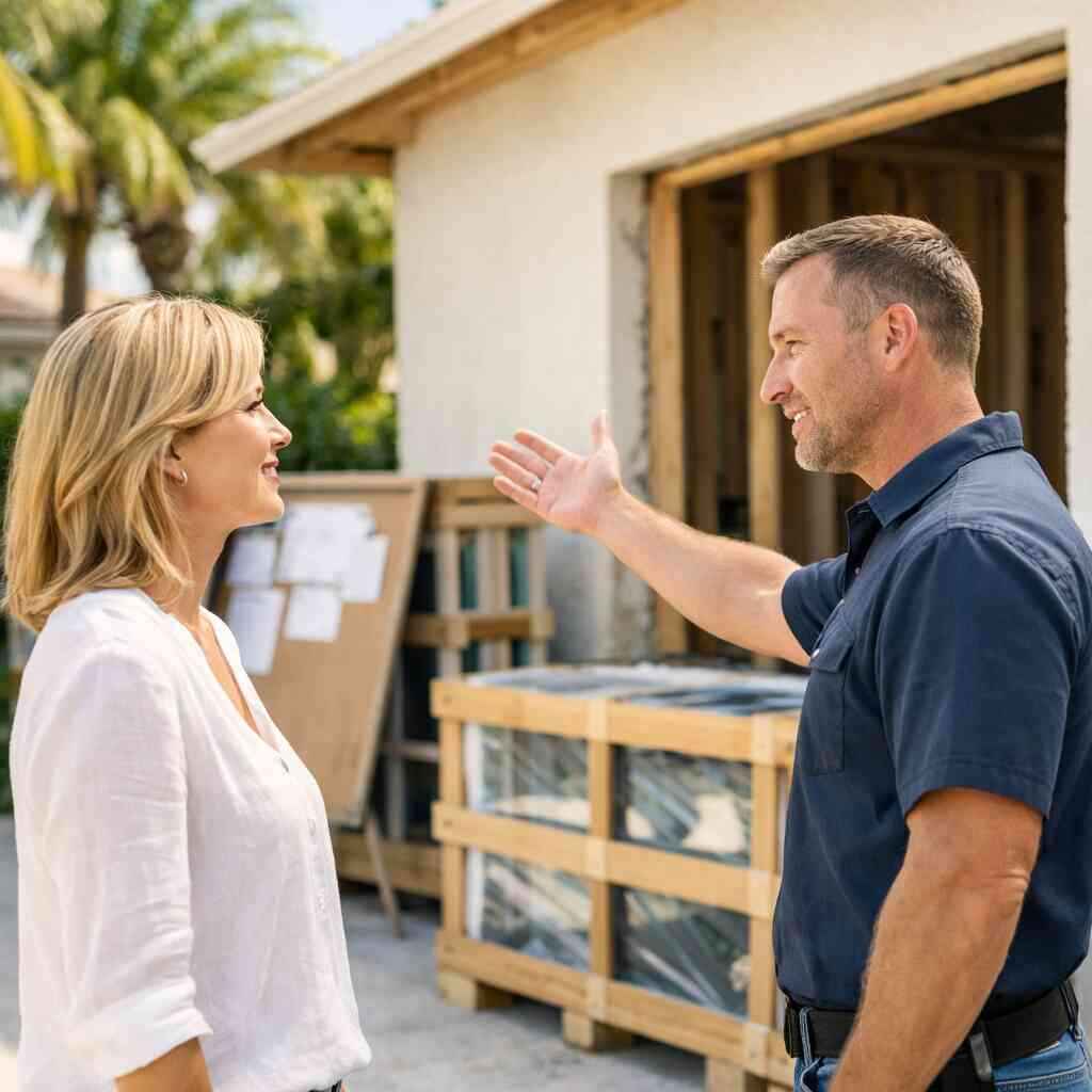 The documents that help with Florida Building Code compliant reviews and hurricane-impact window installation — Boca Rat