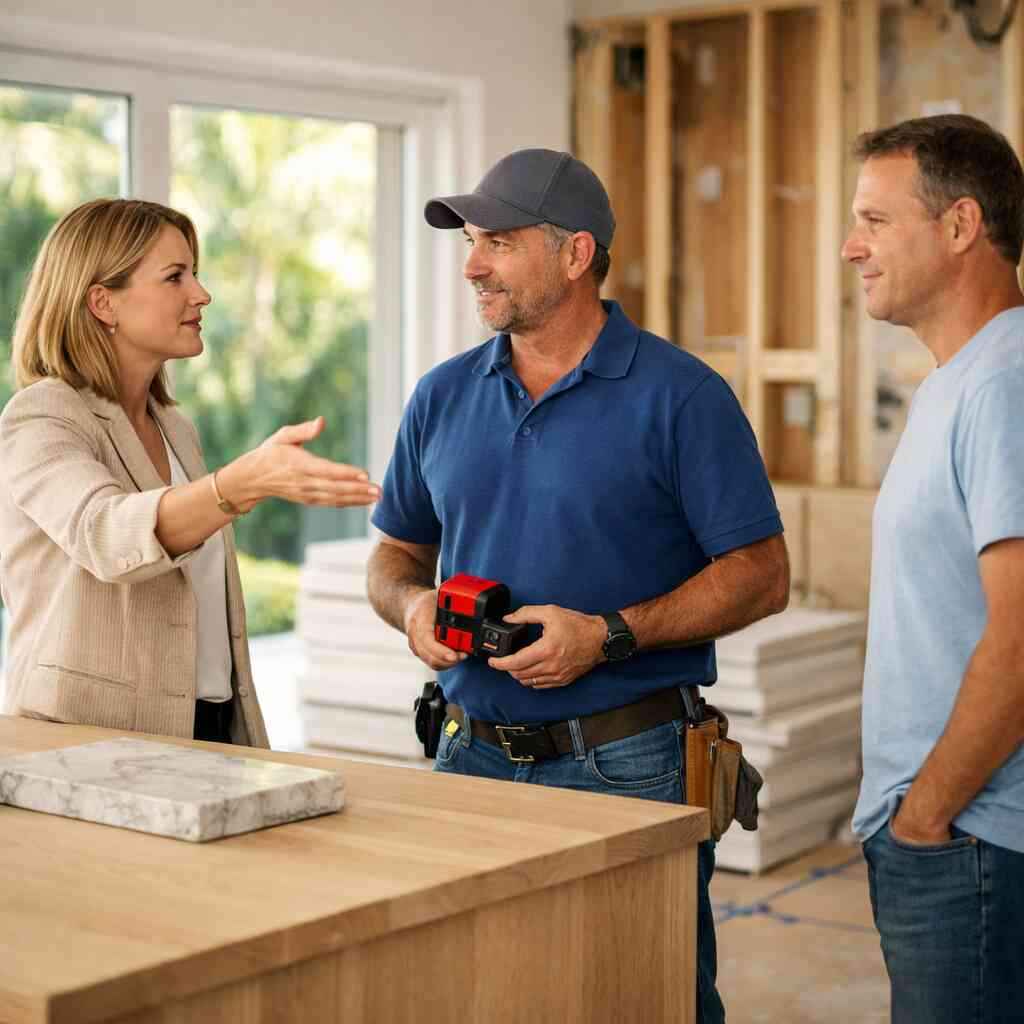 Kitchen renovation Boca Raton choices that separate a dated layout from a luxury kitchen remodel Palm Beach County — Boc